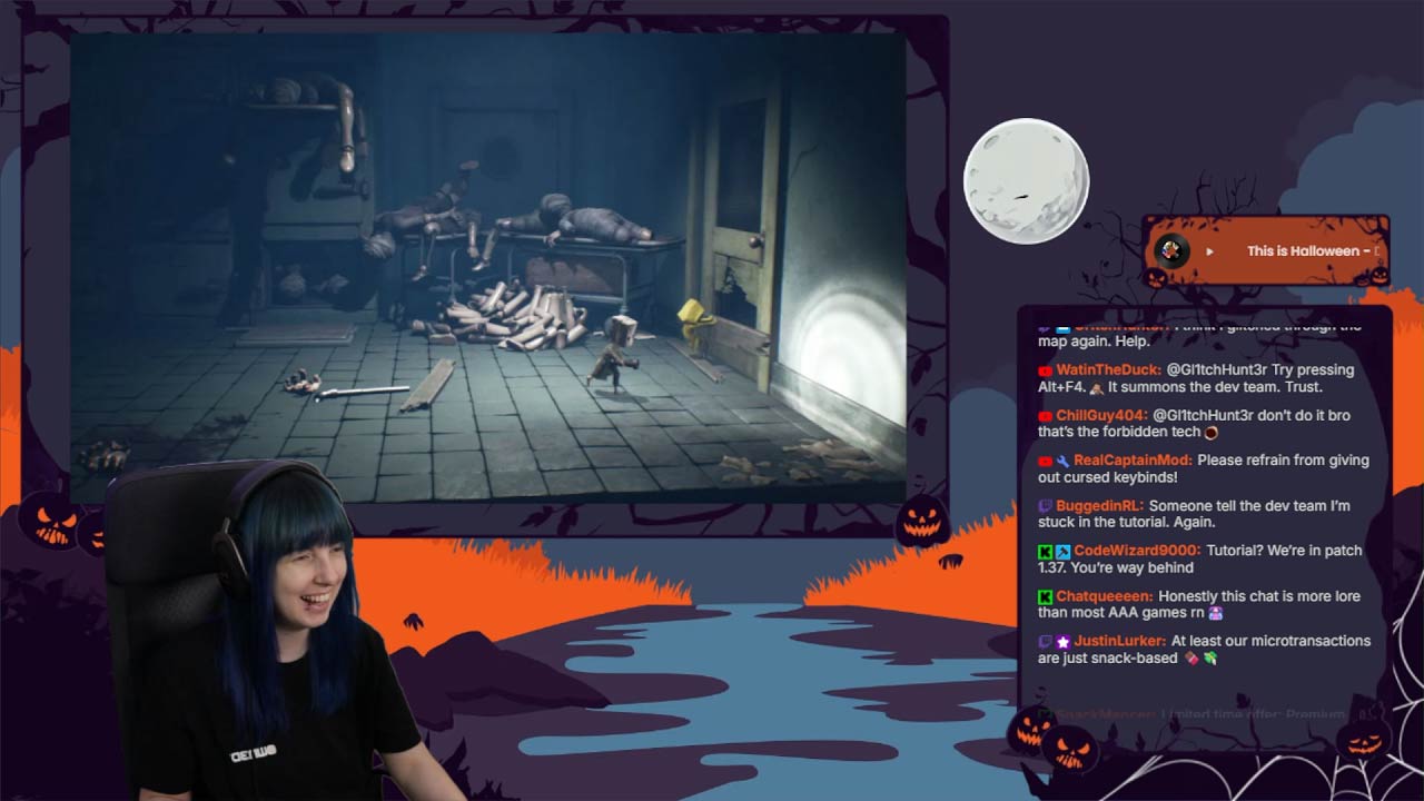 Talking Scene for Halloween - Eerie