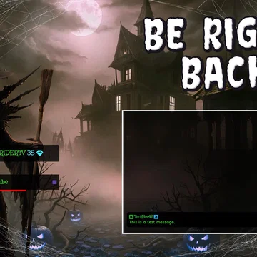 Pause Scene for Halloween - Horror