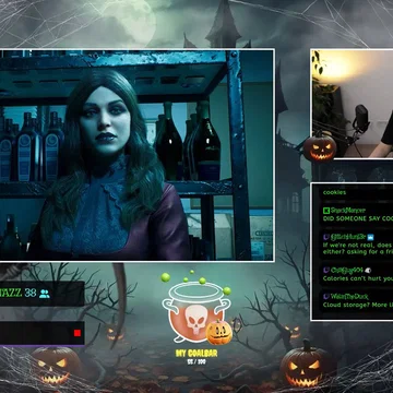 Talking Scene for Halloween - Horror