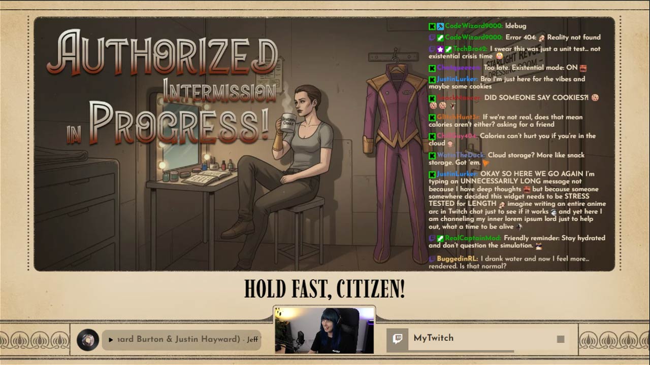 Pause Scene for Outer Worlds 2 - Propaganda