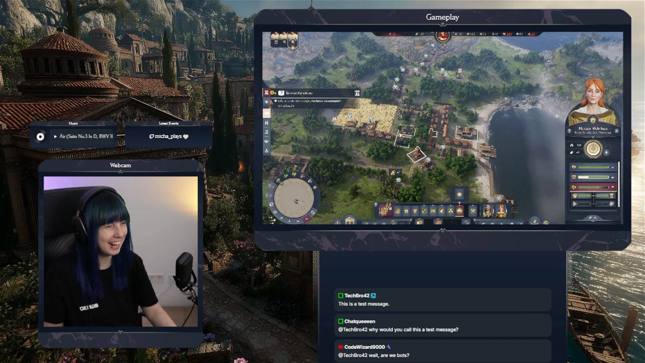 Talking Scene for Anno 117 - Immersive
