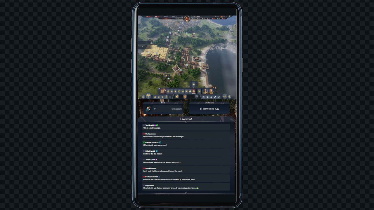 Vertical Gameplay Scene for Anno 117 - Immersive