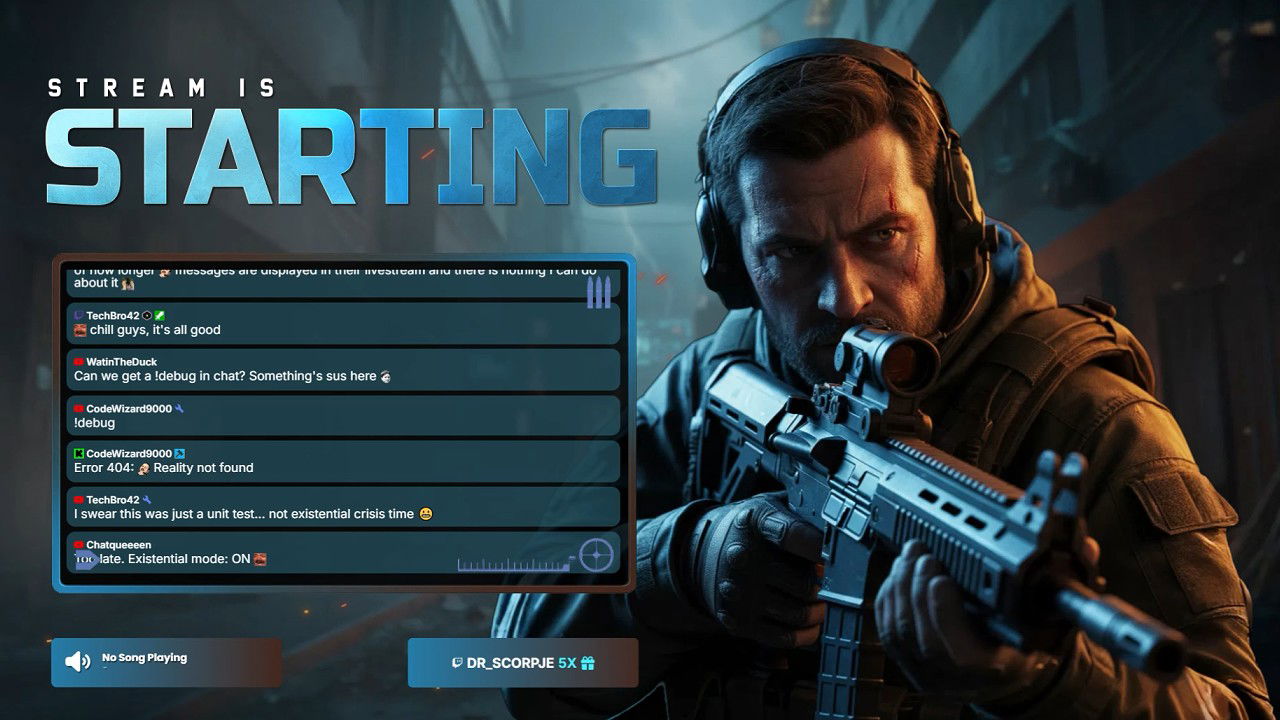 Starting Scene for Call of Duty Black Ops 7 - Futuristic