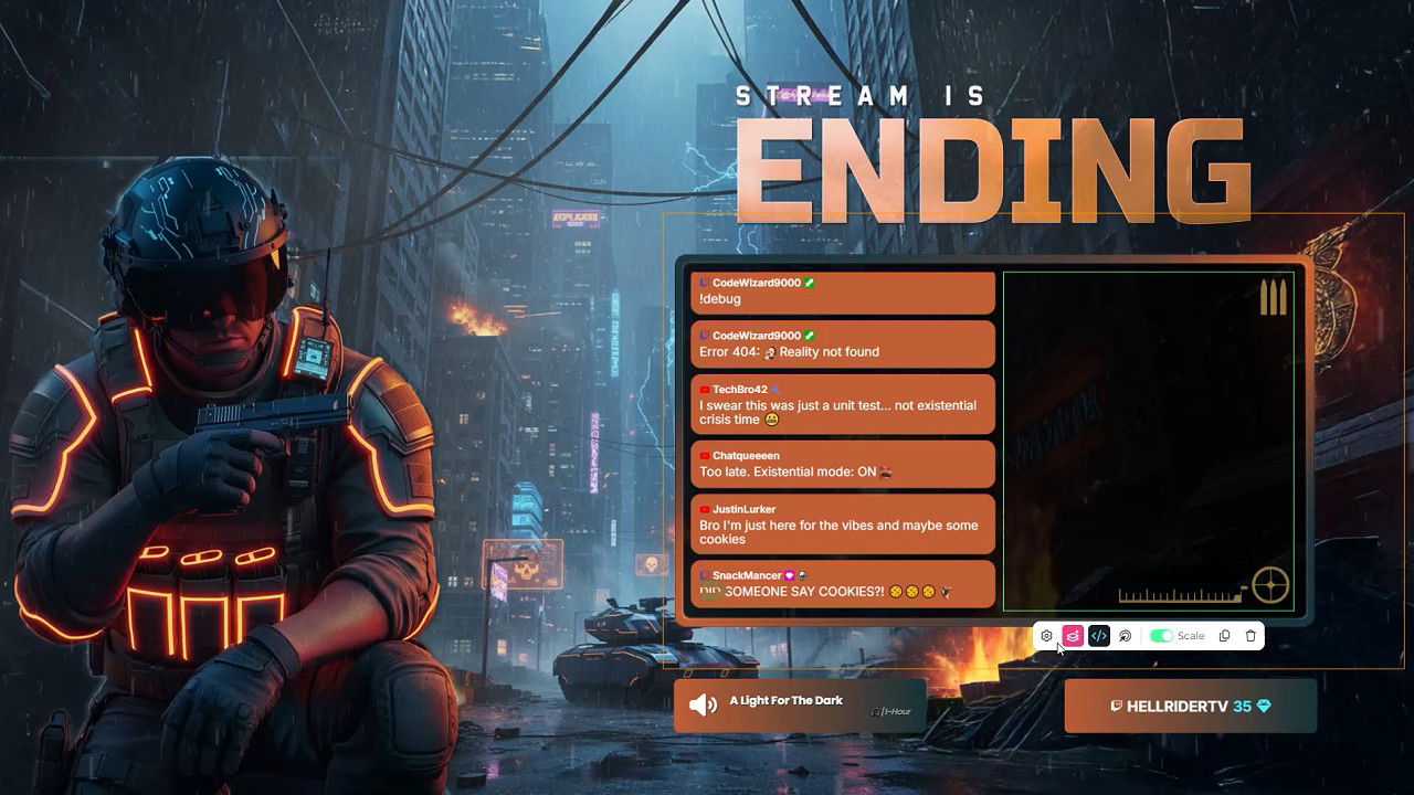 Ending Scene for Call of Duty Black Ops 7 - Futuristic