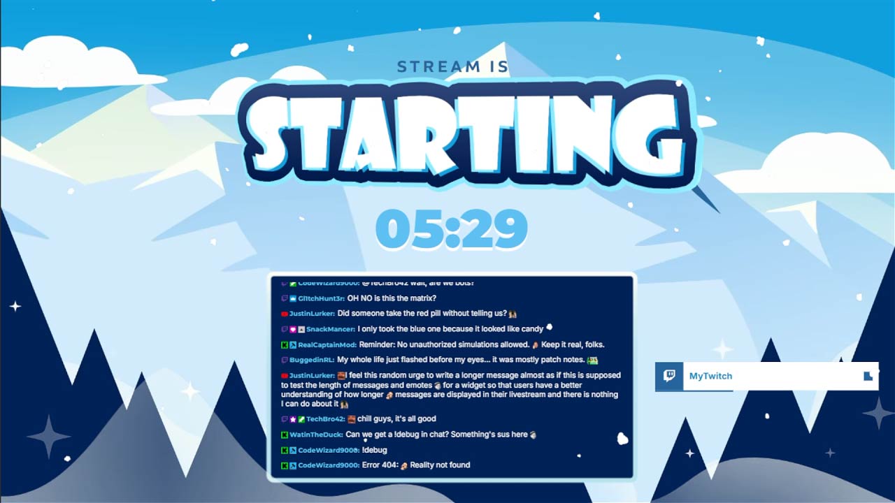 Starting Scene for Artic - Winter