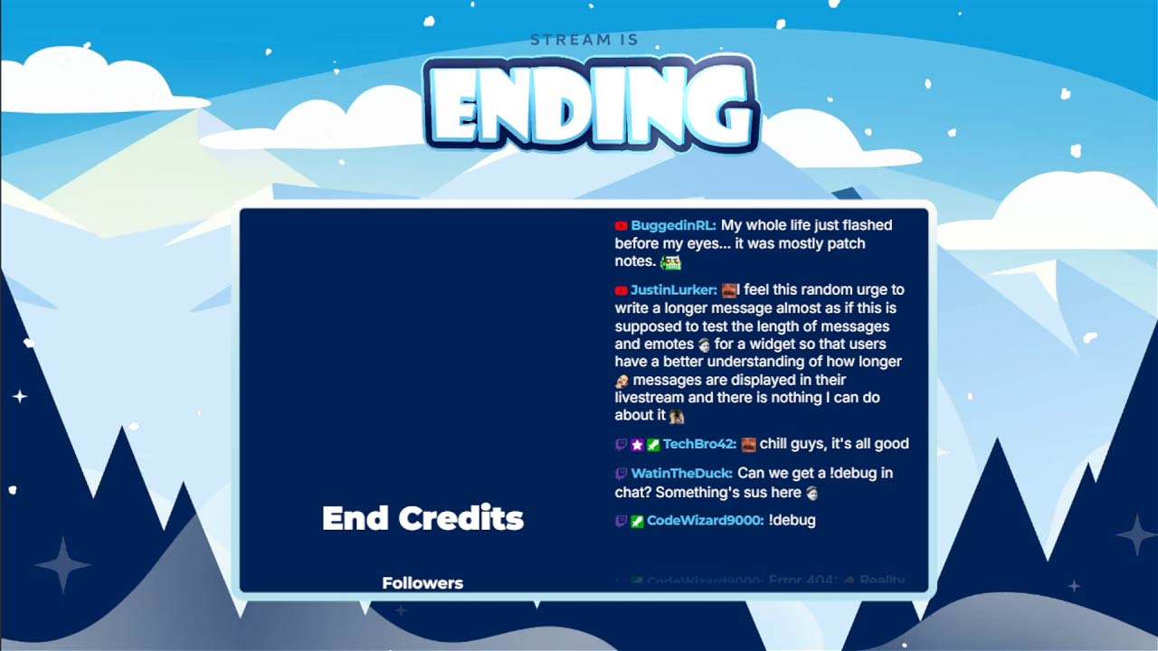 Ending Scene for Artic - Winter