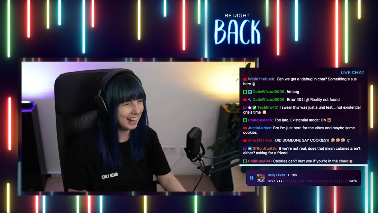 Pause Scene for Christmas Lights