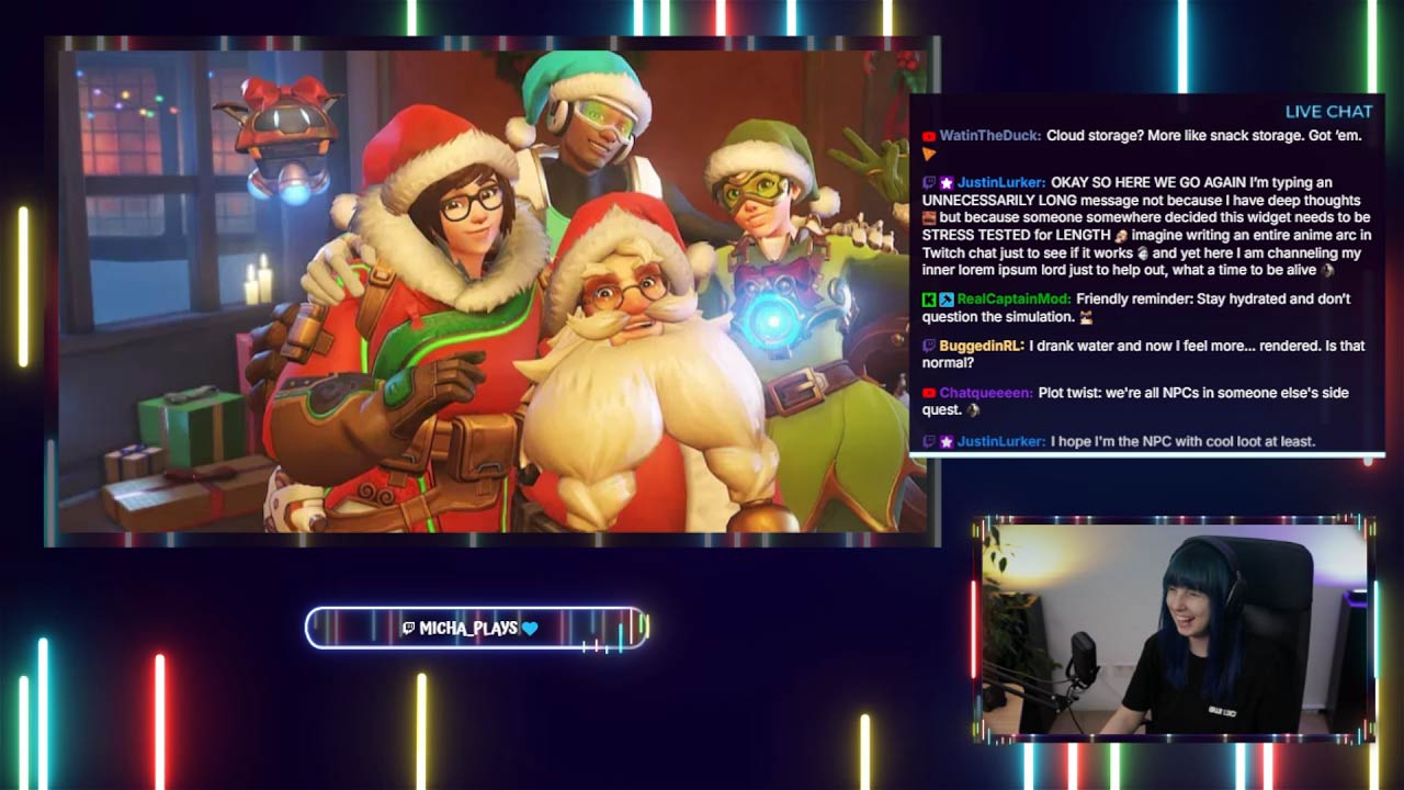 Talking Scene for Christmas Lights