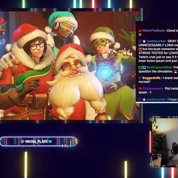 Talking Scene for Christmas Lights