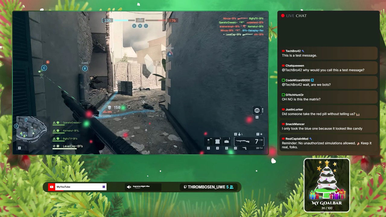 Talking Scene for Xmas World