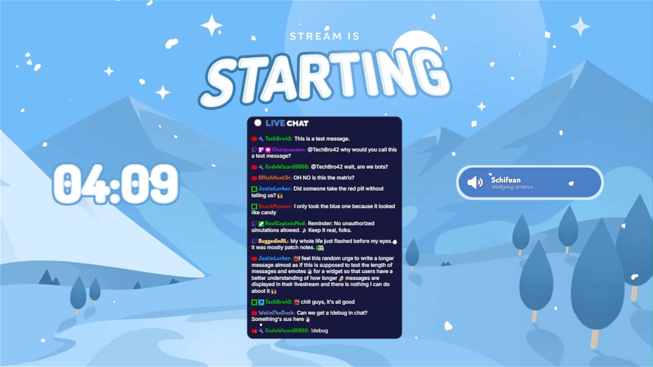 Starting Scene for Frozen