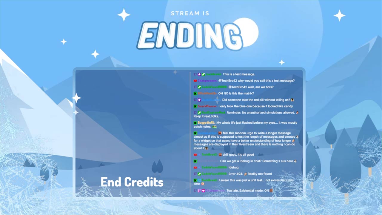 Ending Scene for Frozen