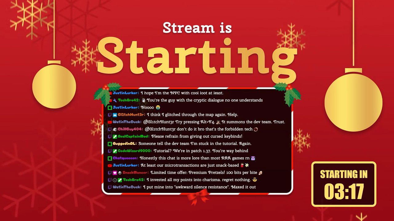 Starting Scene for Xmas