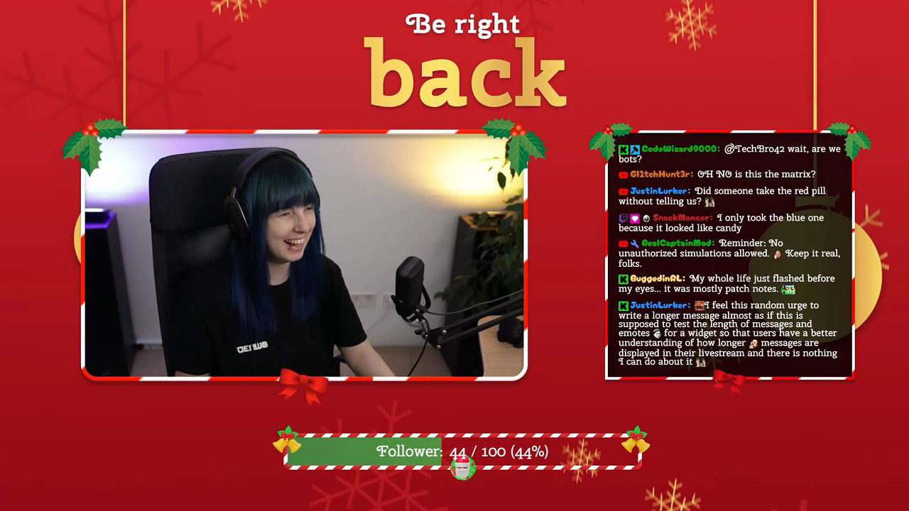 Pause Scene for Xmas