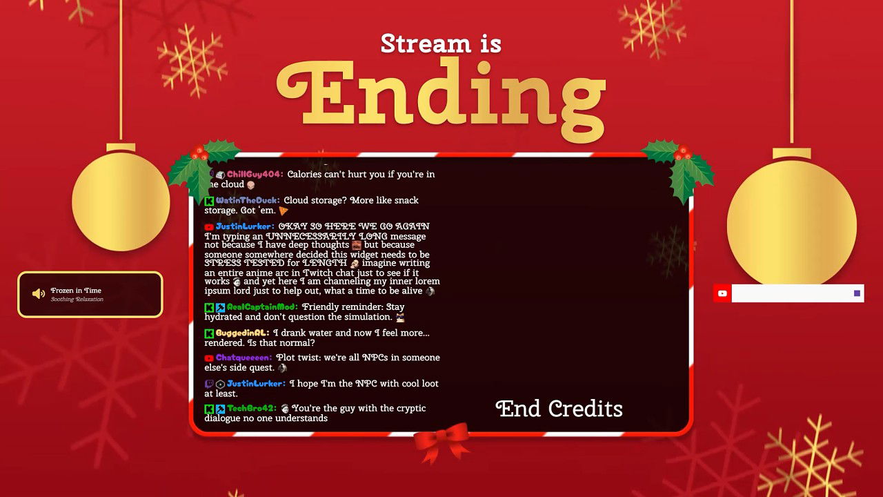 Ending Scene for Xmas