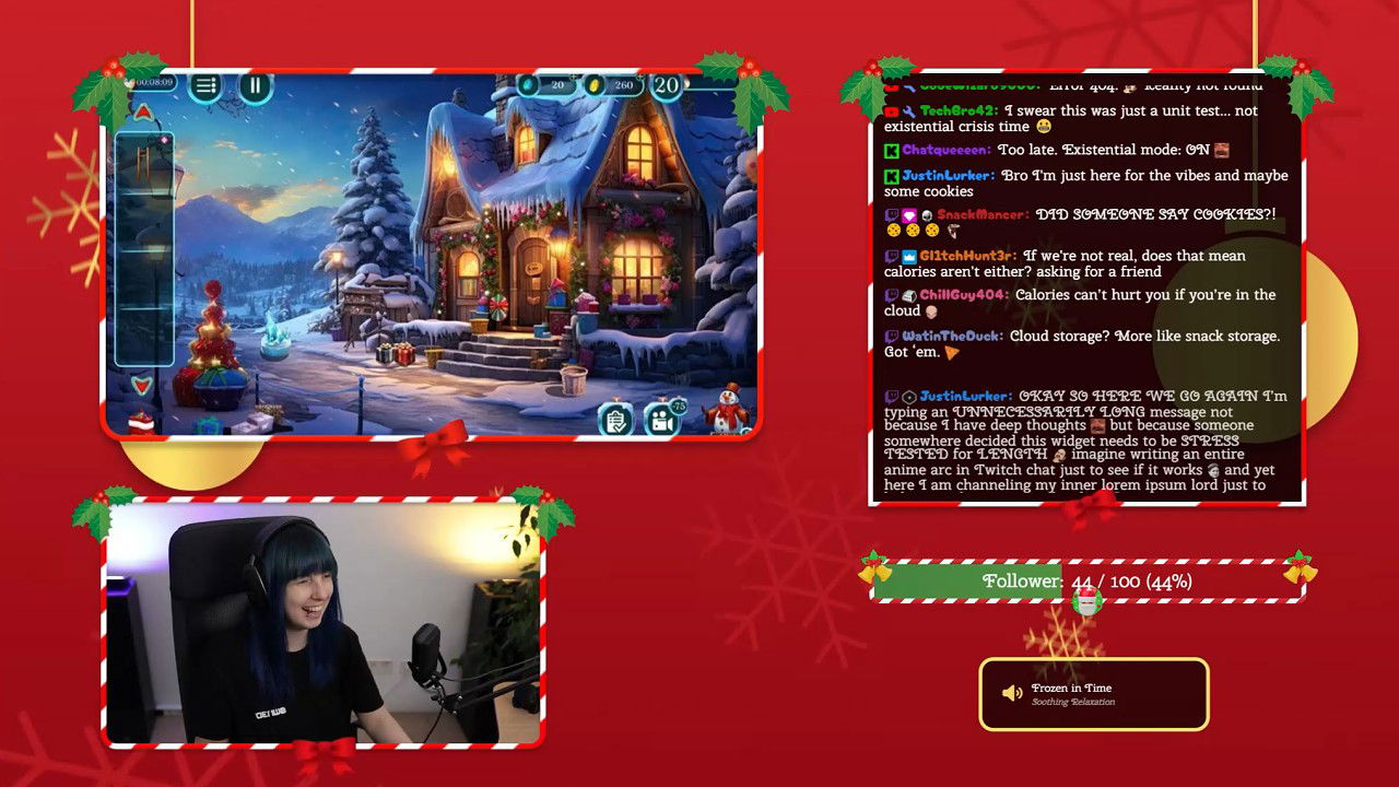 Talking Scene for Xmas