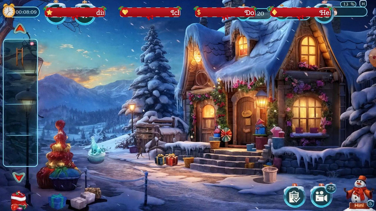 Overlay Scene for Xmas