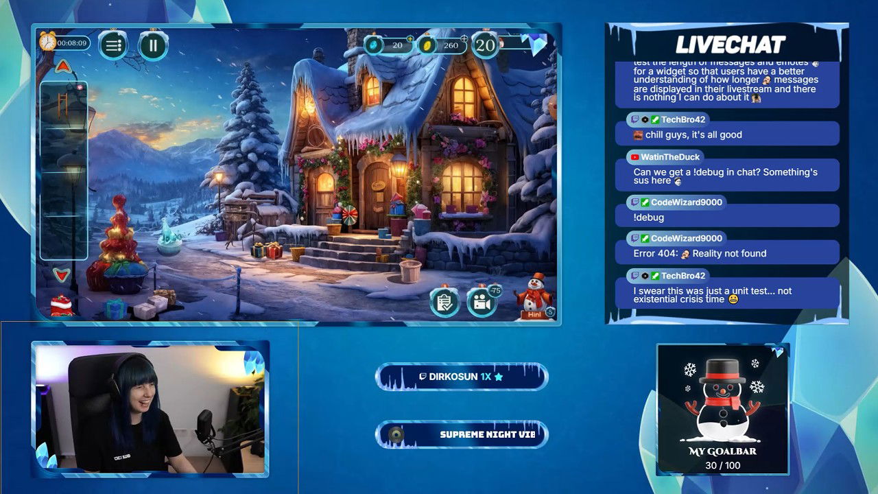 Talking Scene for Zero Absolu Gaming