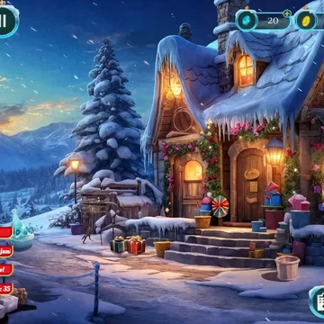 Overlay Scene for Xmas Gift