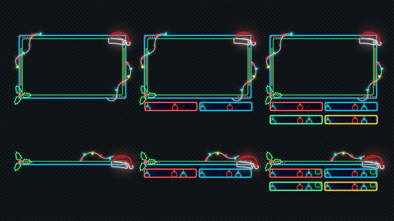 Webcam Scene for Neon Christmas