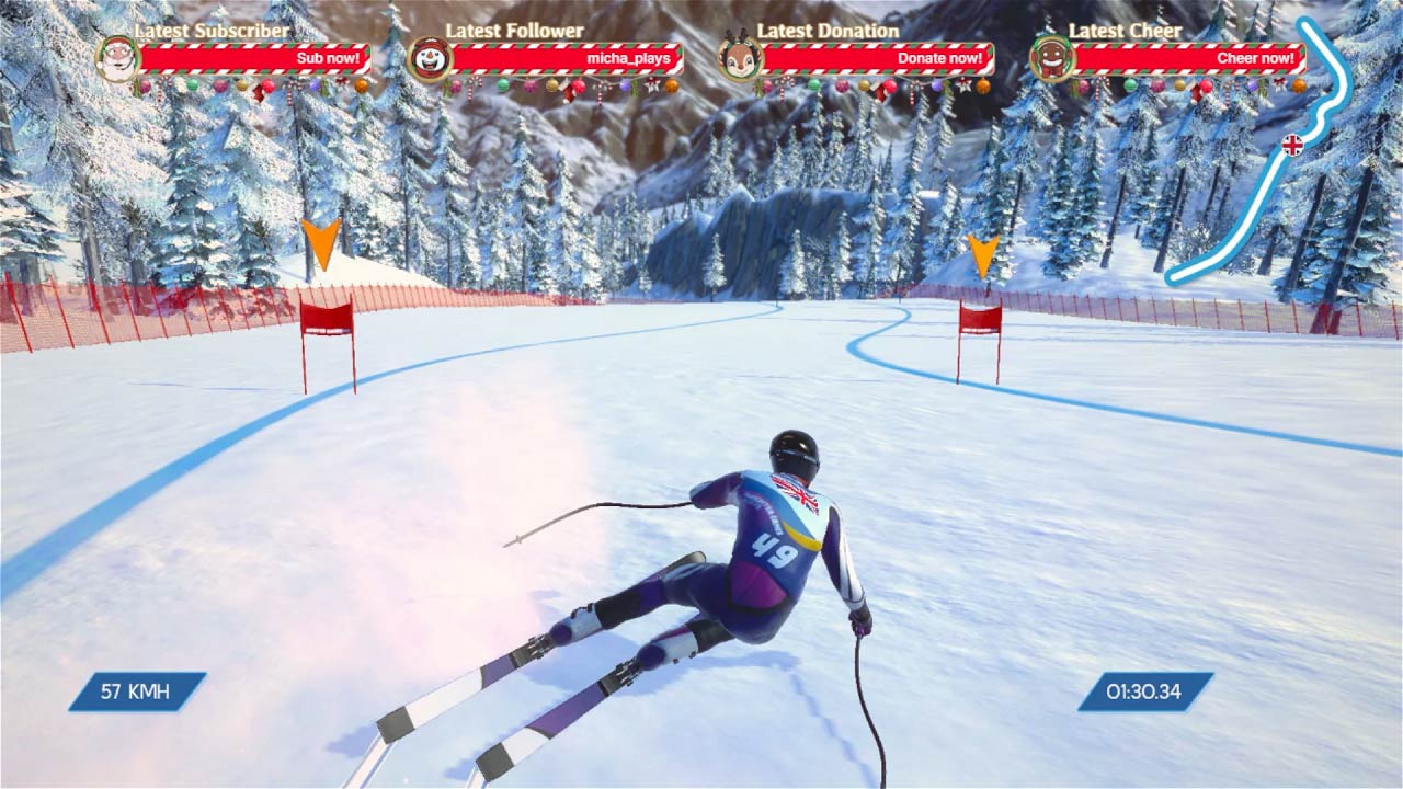 Overlay Scene for Streamers Christmas