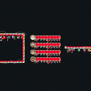 Webcam Scene for Streamers Christmas