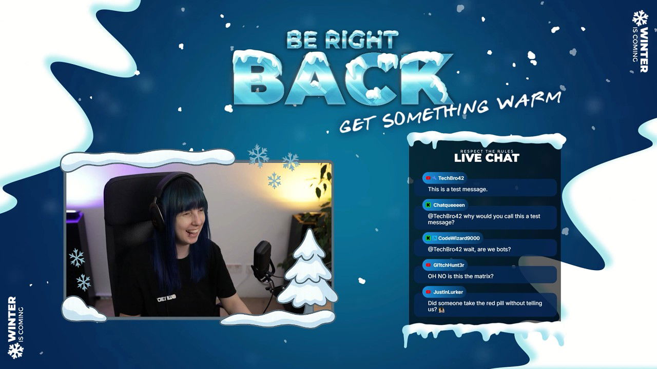 Pause Scene for Winter