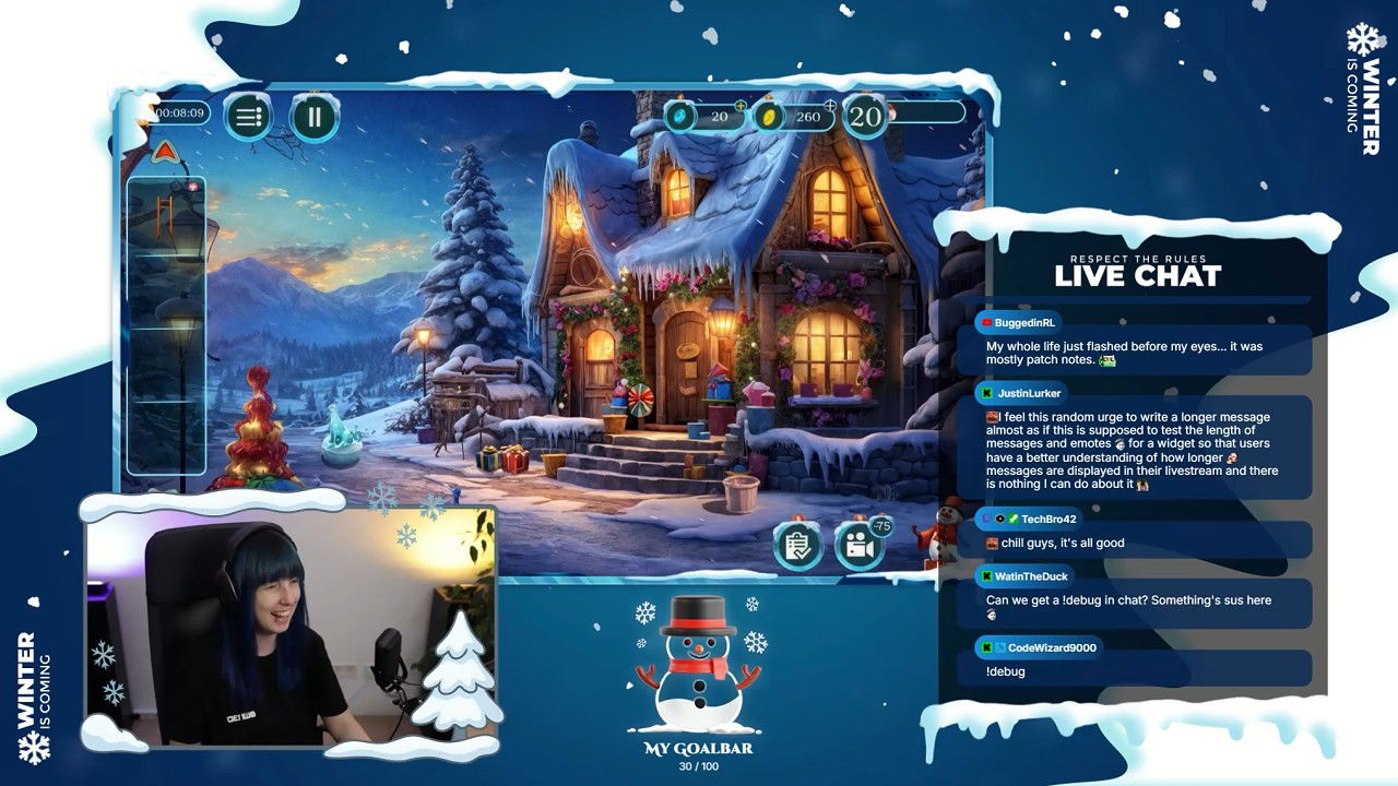 Talking Scene for Winter