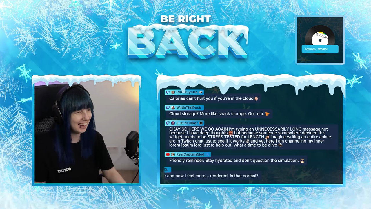 Pause Scene for Snow