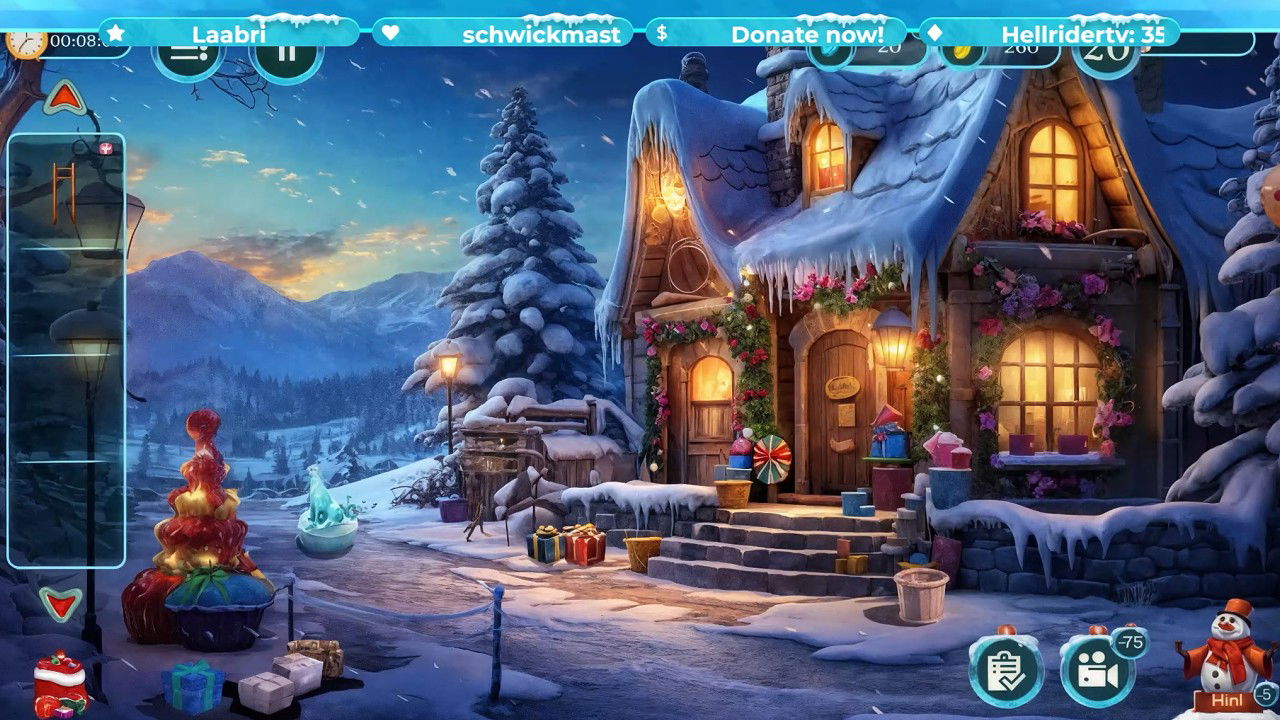 Overlay Scene for Snow