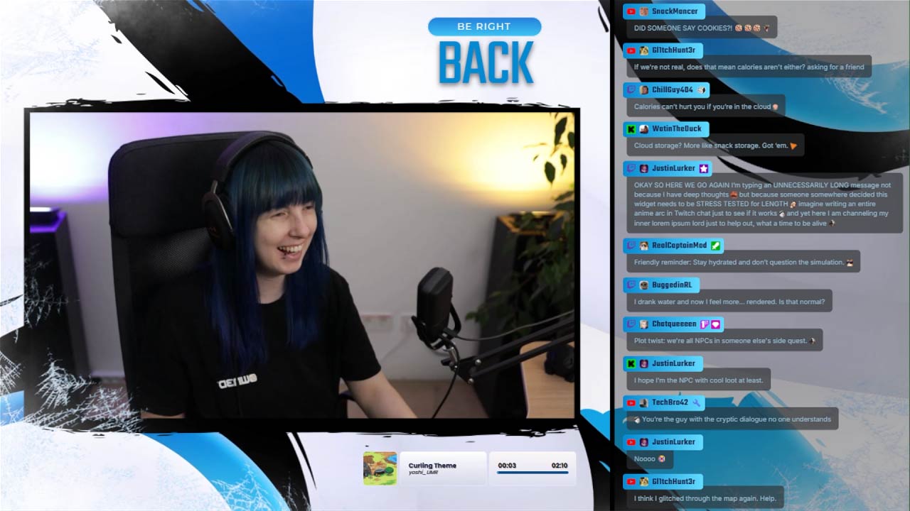 Pause Scene for Icebrush