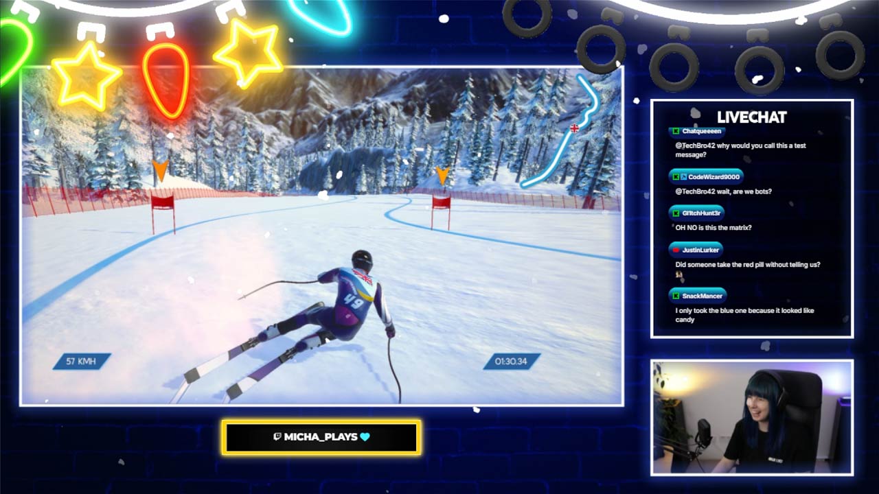 Talking Scene for New Year