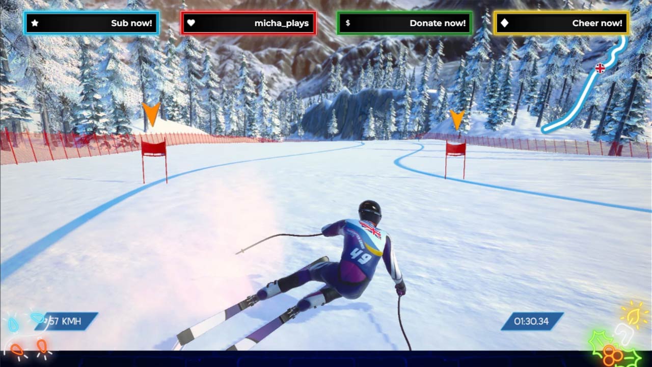 Overlay Scene for New Year