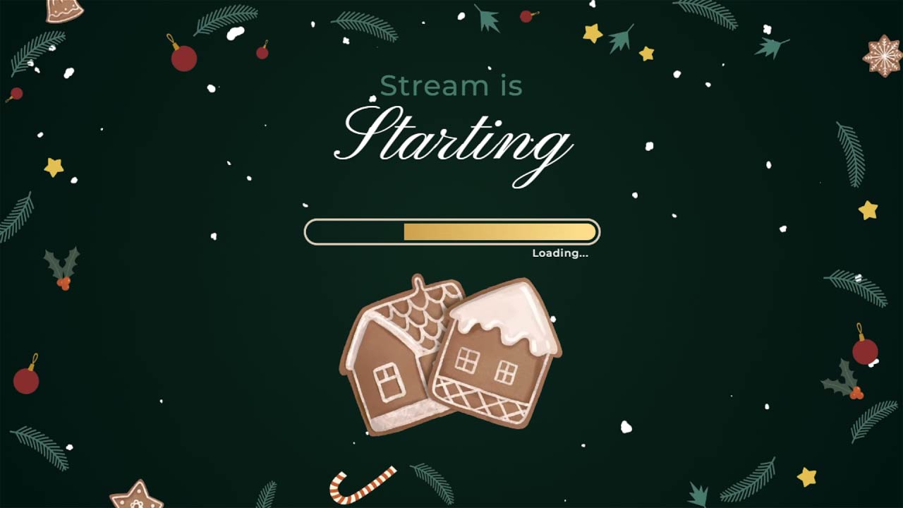 Starting Scene for Christmas - Gingerbread