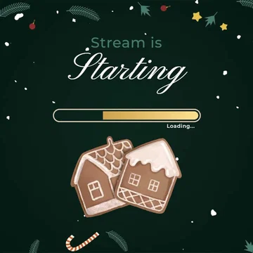 Starting Scene for Christmas - Gingerbread