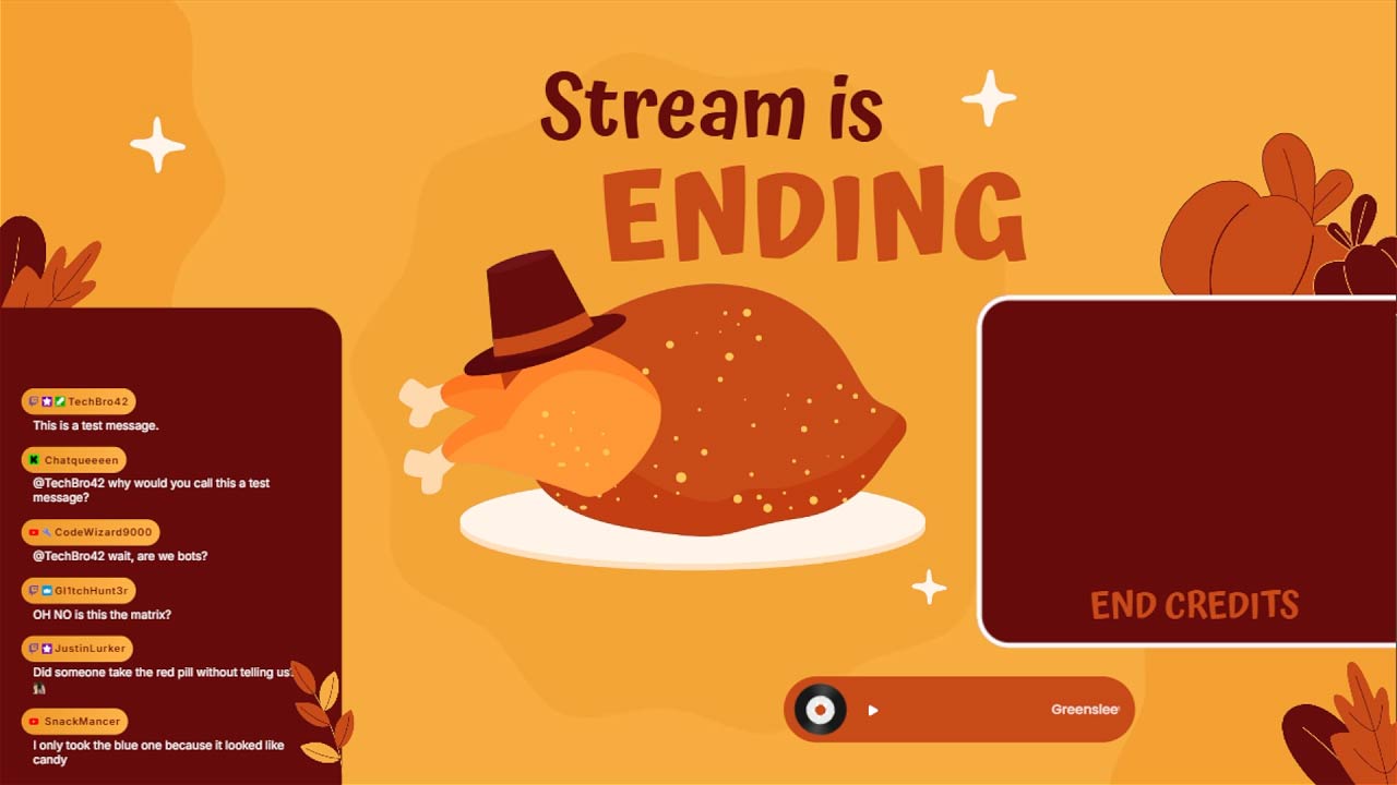 Ending Scene for Thanksgiving - Harveston