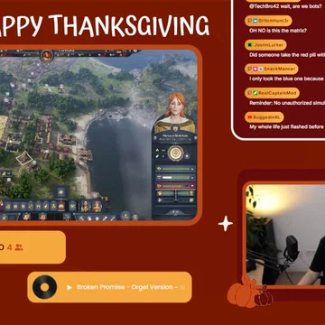 Talking Scene for Thanksgiving - Harveston