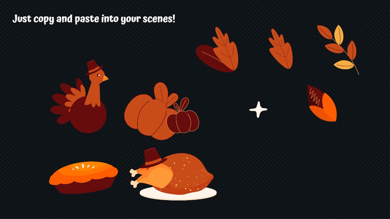 Assets Scene for Thanksgiving - Harveston