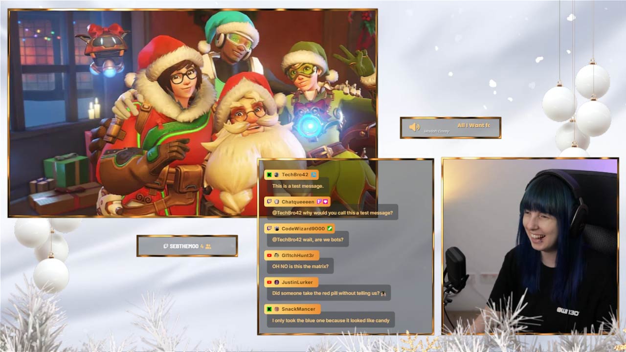 Talking Scene for Christmas - Winter Gleam