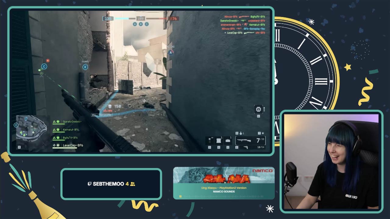 Talking Scene for New Year - Champessa