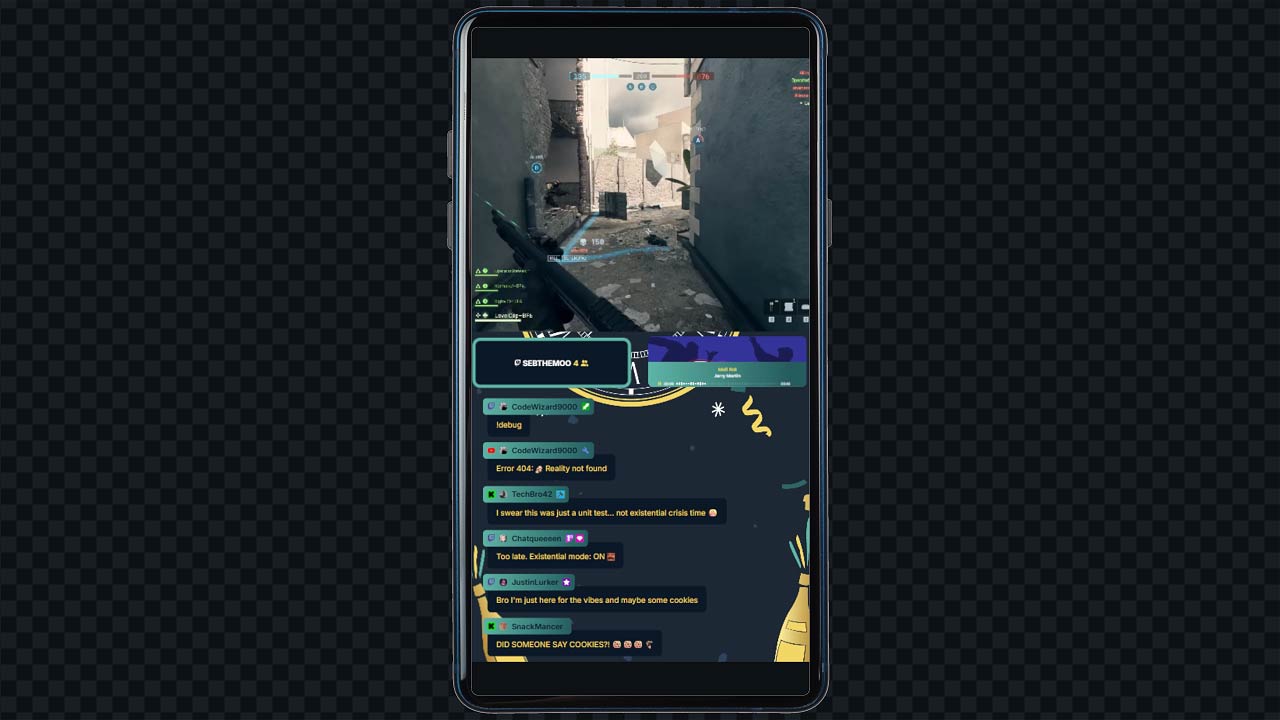 Vertical Gameplay Scene for New Year - Champessa