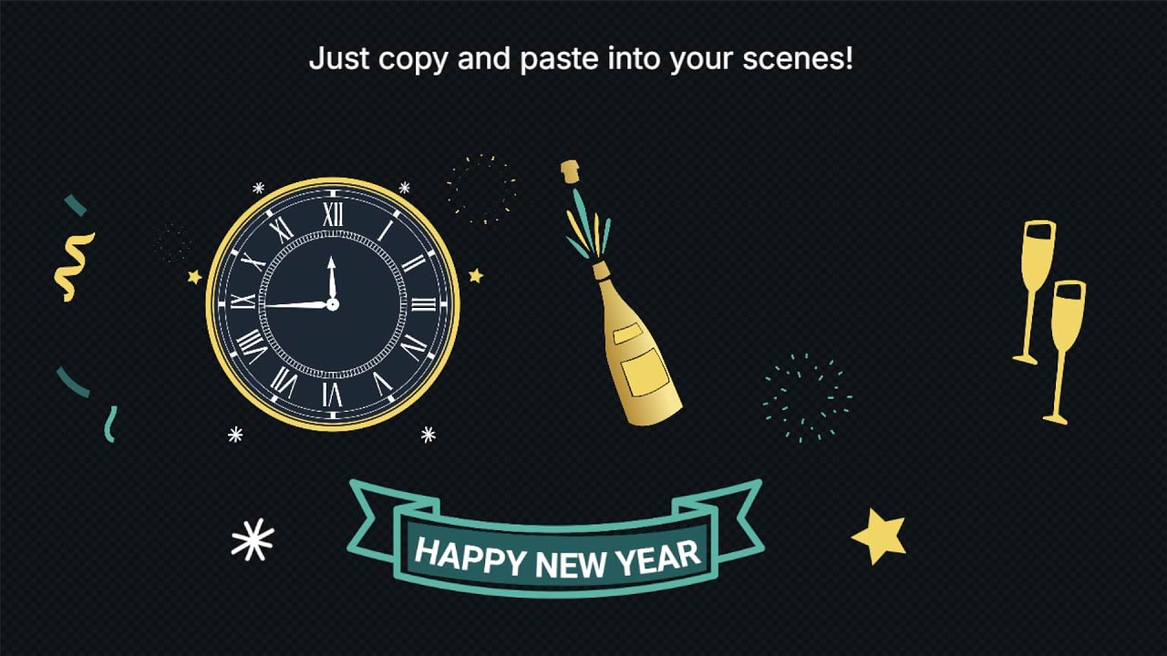 Assets Scene for New Year - Champessa