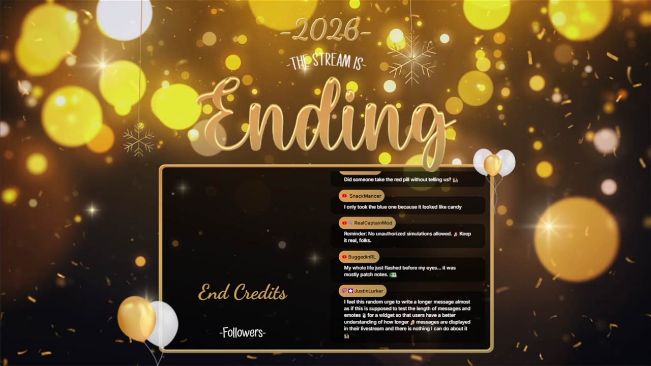 Ending Scene for Golden New Year