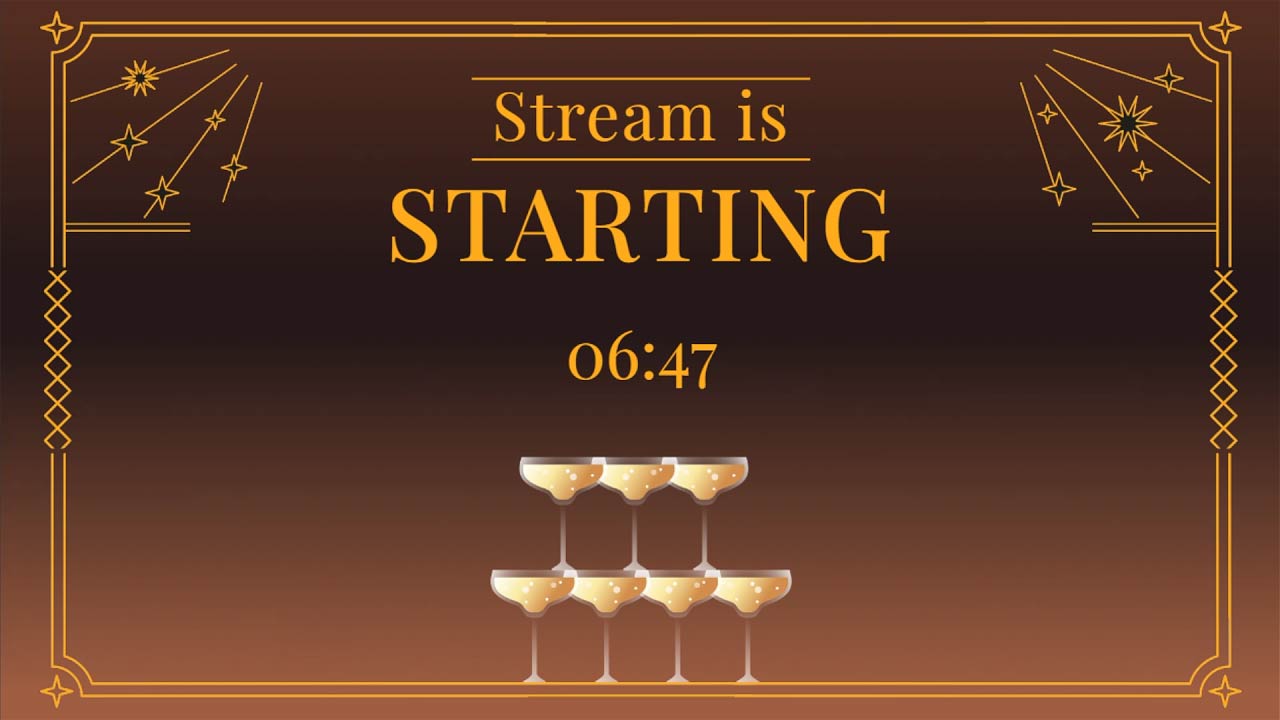 Starting Scene for New Year - Celebration