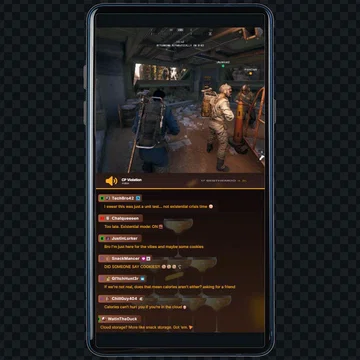 Vertical Gameplay Scene for New Year - Celebration