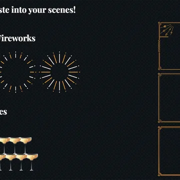 Assets Scene for New Year - Celebration
