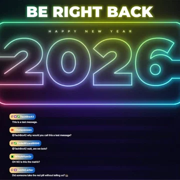 Pause Scene for New Year 2026