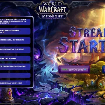 Starting Scene for World of Warcraft Midnight - Nightspire