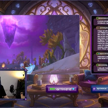 Talking Scene for World of Warcraft Midnight - Nightspire