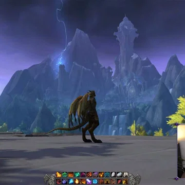 Gameplay Scene for WoW Midnight - Netherglow